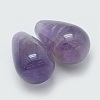 Natural Amethyst Half Drilled Beads X-G-G760-I01-1