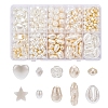 10 Style Imitation Pearl Acrylic Beads Set OACR-YW0001-14-1