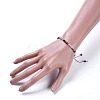 Adjustable Nylon Thread Braided Beads Bracelets BJEW-JB04442-4