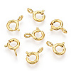 925 Sterling Silver Spring Ring Clasps STER-T004-81B-G-3