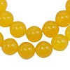 Natural Agate Beads Strands X-G-G390-8mm-02-2