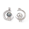 Natural Labradorite Pendants KK-A173-18P-02-2