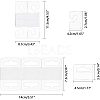 Transparent Self Adhesive Hang Tabs CDIS-NB0001-06-3