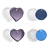 4Pcs 4 Style Pendant Silicone Molds DIY-LS0003-18-1