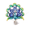 Alloy Rhinestone Brooch for Backpack Clothes PW-WG83D6C-04-1