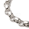 Non-Tarnish Handmade 304 Stainless Steel Necklaces NJEW-Q333-04P-2