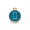 Alloy Enamel Pendants ENAM-S124-01B-05I-2