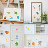 16 Sheets 8 Styles PVC Waterproof Wall Stickers DIY-WH0345-183-6