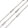 Tarnish Resistant Handmade 304 Stainless Steel Cable Chains CHS-G003-11P-A-3