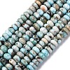 Natural Larimar Beads Strands G-H004-A01-02-5