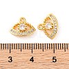 Brass Micro Pave Cubic Zirconia Pendants KK-U017-08B-G-3