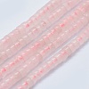 Natural Rose Quartz Beads Strands G-F631-A09-1