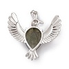 Natural Labradorite Pendants G-P484-05P-06-3