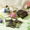 30Pcs Gold Stamping Moon Star Organza Drawstring Gift Bags ABAG-TA0002-21E-7