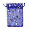 Organza Drawstring Jewelry Pouches OP-I001-B07-1