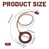 2Pcs Neck Wear Magnifying Glass AJEW-CA0005-27C-2