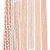 Electroplate Opaque Solid Color Glass Beads Strands EGLA-A044-P4mm-L05-2