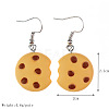 Food Theme Resin Dangle Earrings FS-WGC167F-03-1