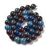 Natural Blue Opal Beads Strands G-H045-A02-8MM-02-5