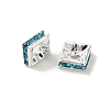 Brass Rhinestone Spacer Beads RSB072-13S-1