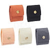 5Pcs 5 Styles PU Leather Jewelry Rolls ABAG-CL0001-69-7