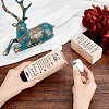 Wooden Candle Holder AJEW-WH0257-008-3