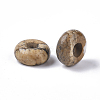 Natural Picture Jasper Bead G-Q503-08-2