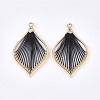 Cotton Thread Woven Pendants FIND-S306-03A-2