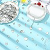 160Pcs 16 Styles 304 Stainless Steel Chain Tabs FIND-CJ0004-88-6