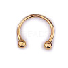303 Stainless Steel Circular/Horseshoe Barbell Nose Rings WG86D19-17-1