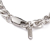 Men's 304 Stainless Steel Cuban Chains Bracelets and Necklaces Jewelry Sets SJEW-JS01159-7