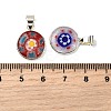 Handmade Lampwork Pendants LAMP-D002-03A-S-3