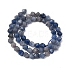 Natural Blue Aventurine Beads Strands G-Z119-A38-01-4