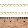 4MM Brass Twisted Dapped Chain Necklaces for Women KK-CBA4FD4-13G-5
