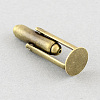 Brass Cuff Settings KK-S133-8mm-KP001AB-2