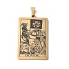 201 Stainless Steel Pendant LS-STAS-B033-01G-13-1