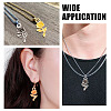 150Pcs 5 Colors Tibetan Style Alloy Pendants FIND-AR0004-39-7