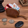 Leather Credit Card Wallets for Women Men AJEW-WH20007-10B-4