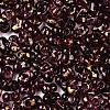 Picasso Spray Painted Glass Seed Beads SEED-T006-04-23-2
