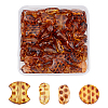 80Pcs 4 Style Transparent Acrylic Beads TACR-FH0001-09-1