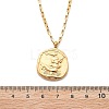 304 Stainless Steel Constellation Pendant Necklaces NJEW-K392-01G-06-5