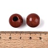 Natural Red Jasper European Beads G-Q602-09B-04-3