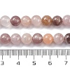 Natural Violet Strawberry Quartz Beads Strands X-G-P530-B02-02-5