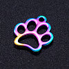 Ion Plating(IP) 201 Stainless Steel Pet Charms STAS-Q201-JN210-2