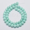 Natural Malaysia Jade Beads Strands X-G-A146-8mm-B07-2