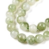 Dyed Natural White Jade Beads Strands X-G-T138-6mm-210-24-3