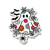 Halloween Printed Acrylic Pendants MACR-O046-06C-2