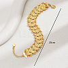 Brass Coin Link Bracelets SF1063-2-3