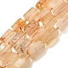 Heated Natural Citrine Beads Strands GG-CBA8682-A02-2