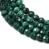 Natural Malachite Beads Strands G-H336-A07-02-4